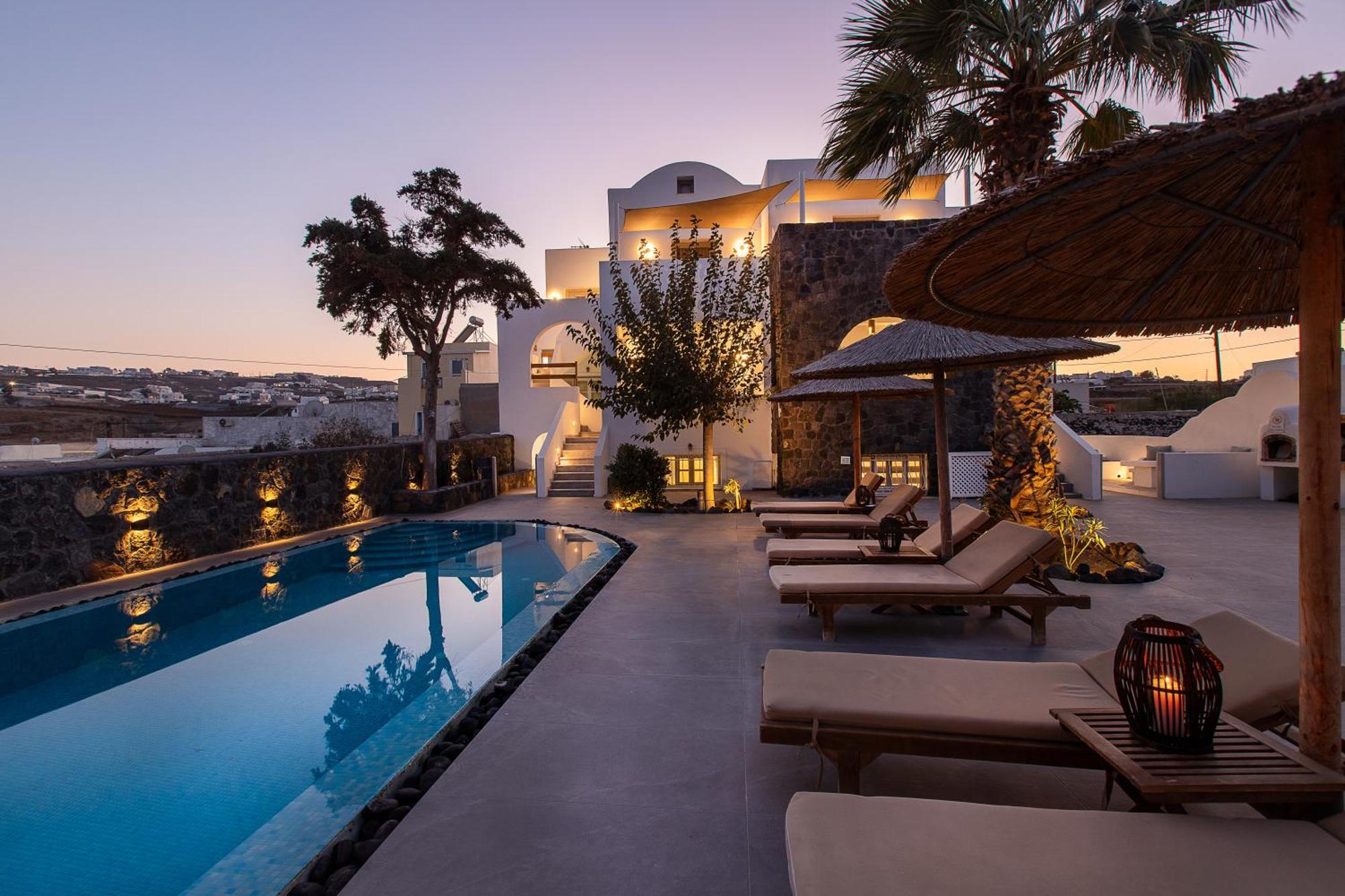 Santorini Villatzio Suites 梅萨雷亚 外观 照片